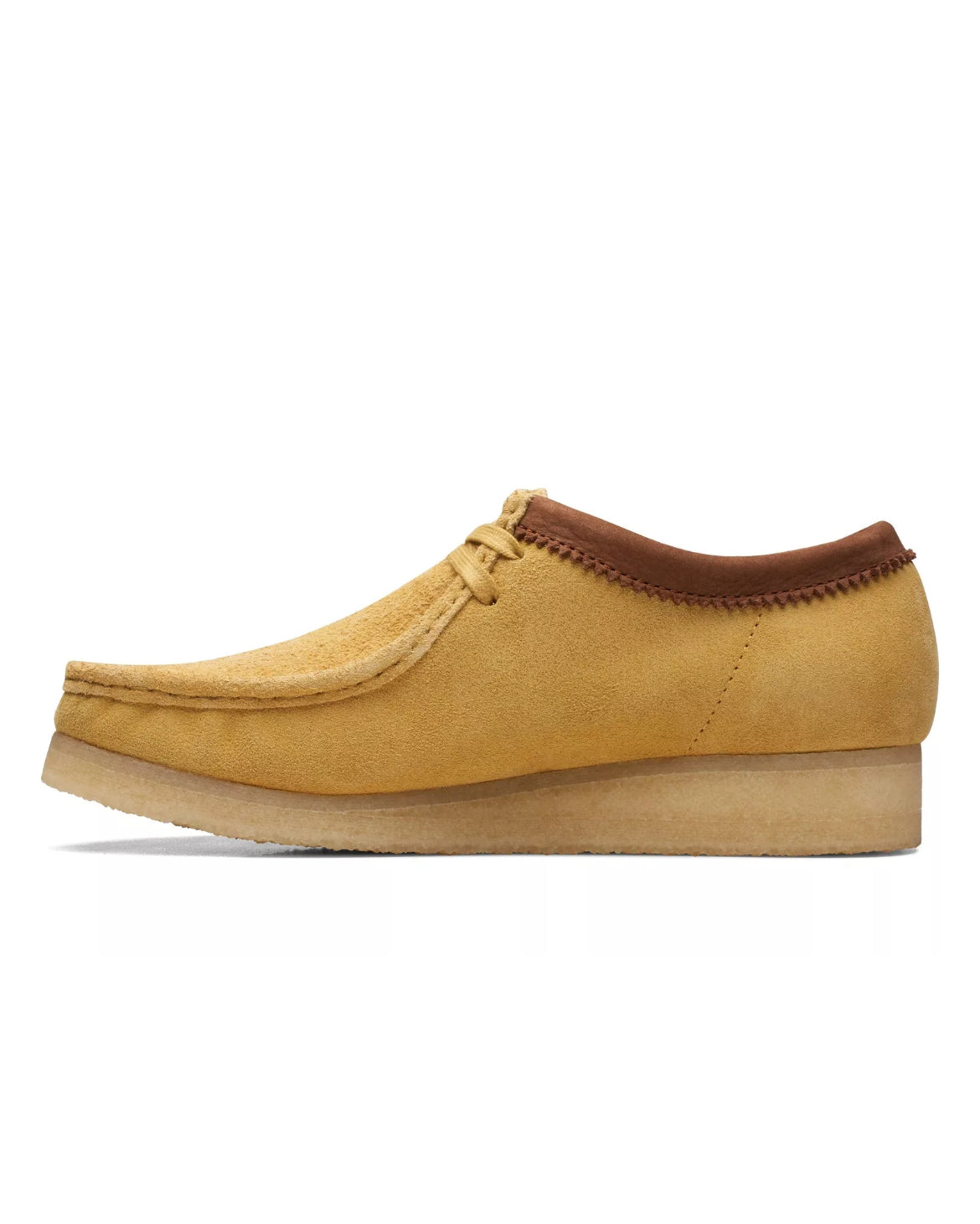 Clarks Originals Mens Wallabee Moccasin Yellow Suede Casual shoes